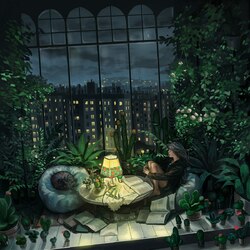 Пазл: Зелёная комната