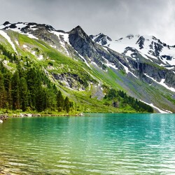 Пазл: Горное озеро