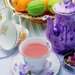 Пазл: Цветочный чай