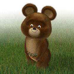 Пазл: Олимпийский мишка