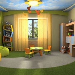Пазл: Детская комната