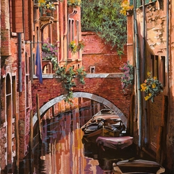 Пазл: Венецианский красный