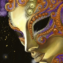 Пазл: Венецианская маска