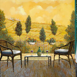 Пазл: Два бокала кьянти