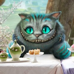 Пазл: Чеширский кот