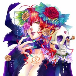 Пазл: Яркие краски в образе