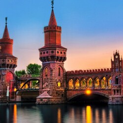 Пазл: Обербаумбрюкке, Берлин