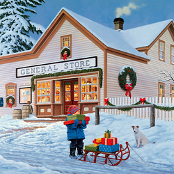 Пазл: Подарки к празднику