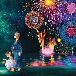 Пазл: Фейерверки