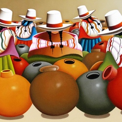 Пазл: Кувшины