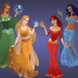 Пазл: 4 стихии