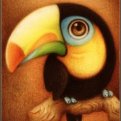 Пазл: Птичка