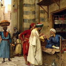 Пазл: Торговля в Каире