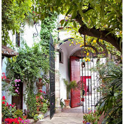 Пазл: Цветочные дворики Испании