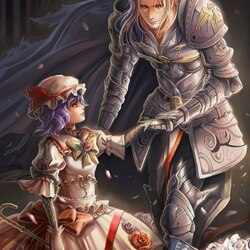 Пазл: Дама и рыцарь