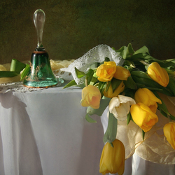 Пазл: Нежность тюльпанов