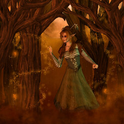 Пазл: Чары осеннего леса