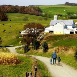 Пазл: Прогулка с внуками