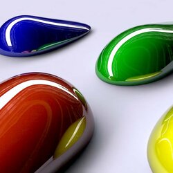 Пазл: Мозаичная краска