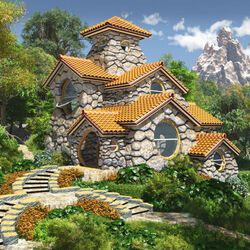 Пазл: Сказочный домик