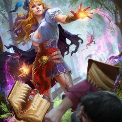 Пазл: Волшебница