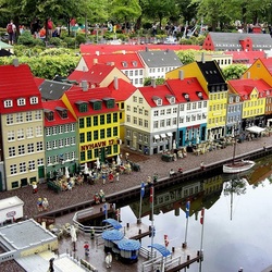 Пазл: Lego-город