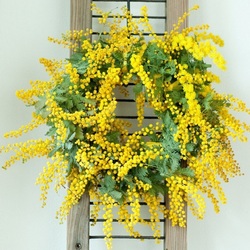 Пазл: Венок из мимоз