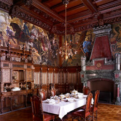 Пазл: Интерьер Драхенбургского замка. Германия