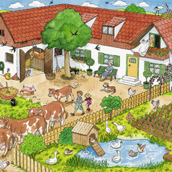 Пазл: Сельская жизнь