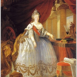 Пазл: Портрет императрицы Марии Фёдоровны