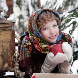 Пазл: Русская красавица