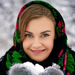 Пазл: Русская красавица