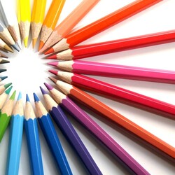Пазл: Цветные карандаши