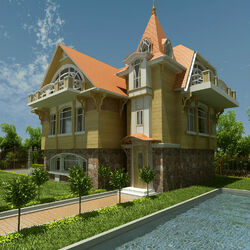 Пазл: Загородный дом