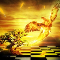 Пазл: Огненная птица