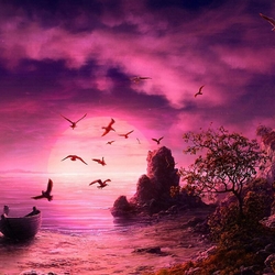 Пазл: Закат