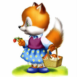 Пазл: Лисичка