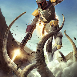 Пазл: Звездные войны - Боба Фетт