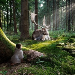 Пазл: Лесной великан