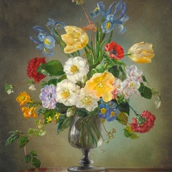 Пазл: Весенние цветы