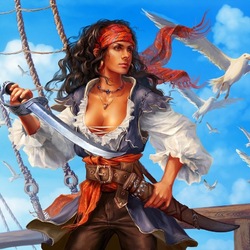 Пазл: Пиратка