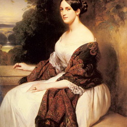 Пазл: Портрет Евлалии Боке де Сен-Симон