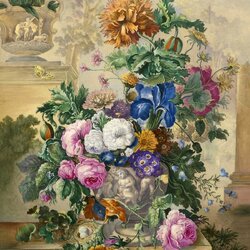 Пазл: Букет в вазе