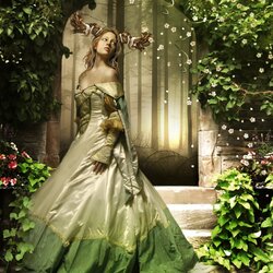 Пазл: Девушка-весна