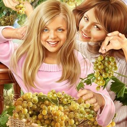 Пазл: Виноград