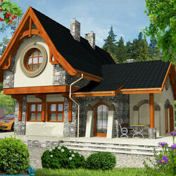 Пазл: Загородний коттедж