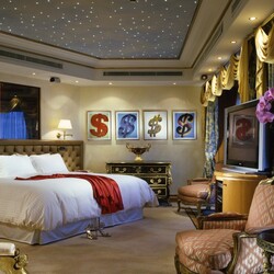 Пазл: Веселая спальня