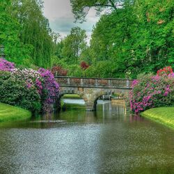 Пазл: Мостик в парке