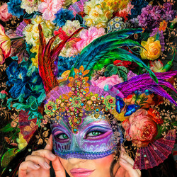 Пазл: Муза карнавала