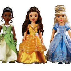 Пазл: Куклы-принцессы